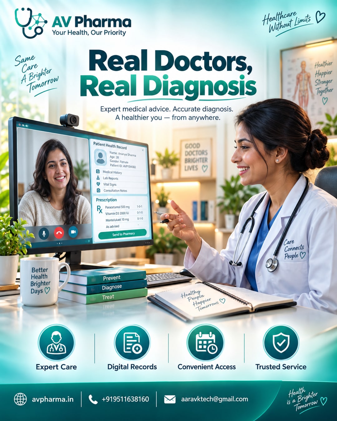 Myth busted: online doctor consultations are only for minor colds and cannot give a real diagnosis