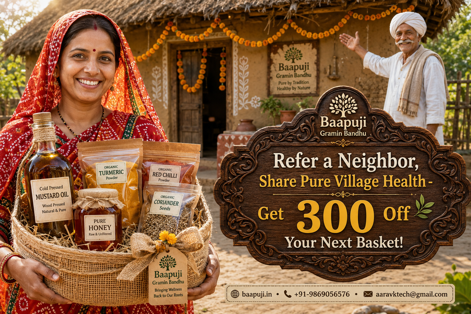 Baapuji Gramin Bandhu Referral Club Offer