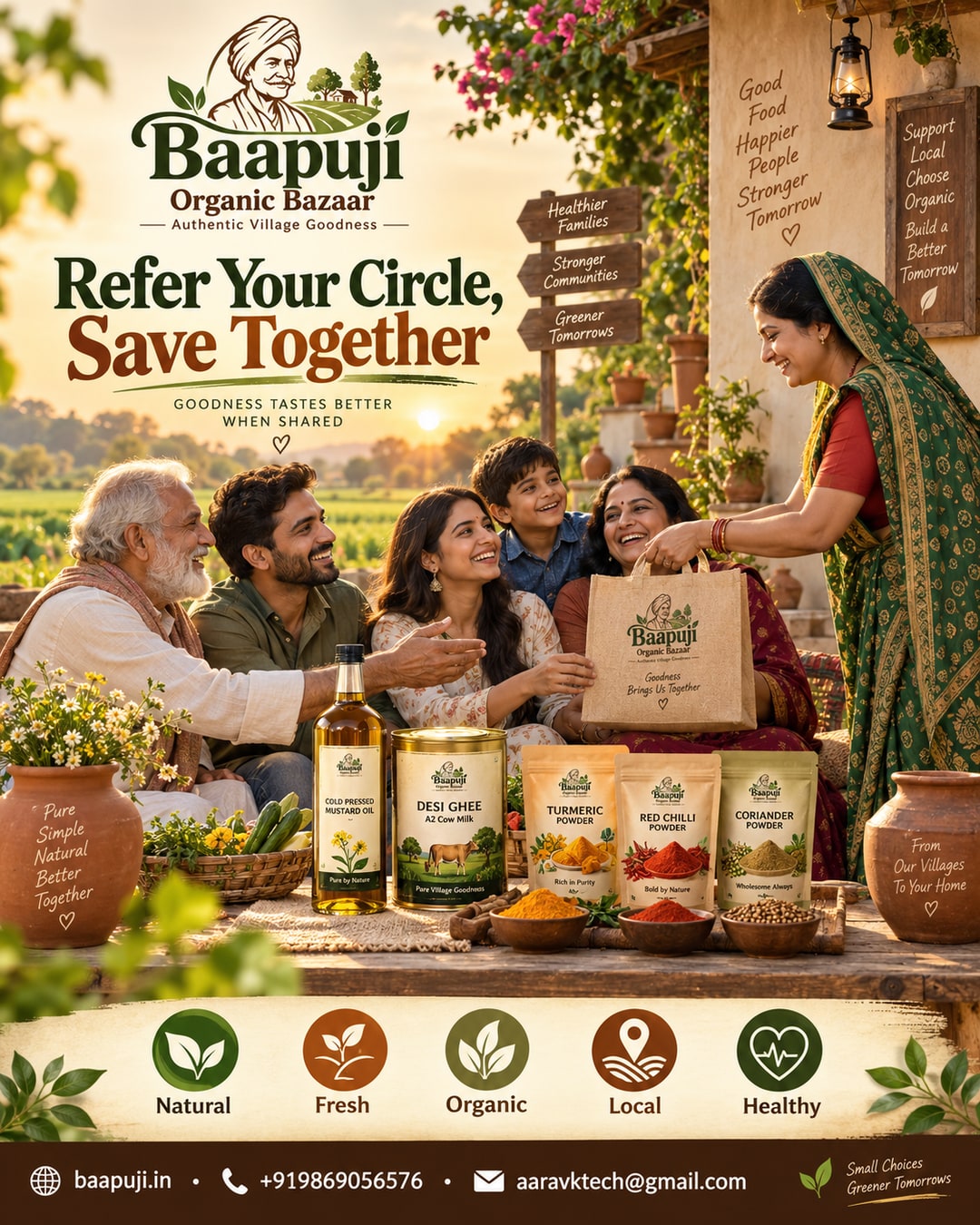 Baapuji Circle Deal - Refer Your Group, Unlock Bigger Discounts Together