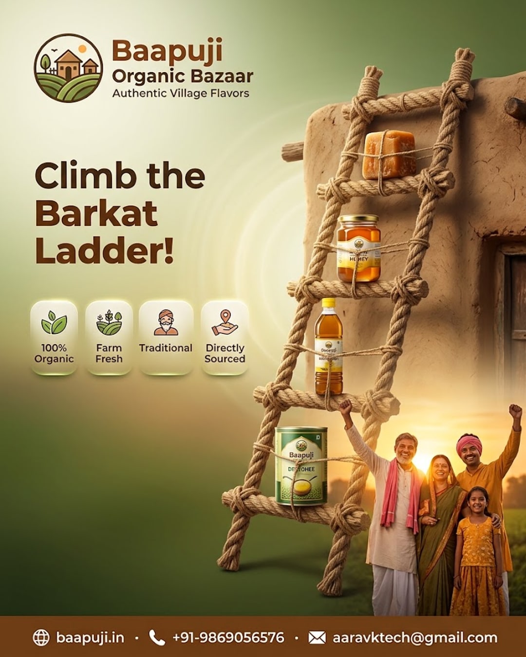 Baapuji Barkat Ladder - Refer & Climb Rewards Offer