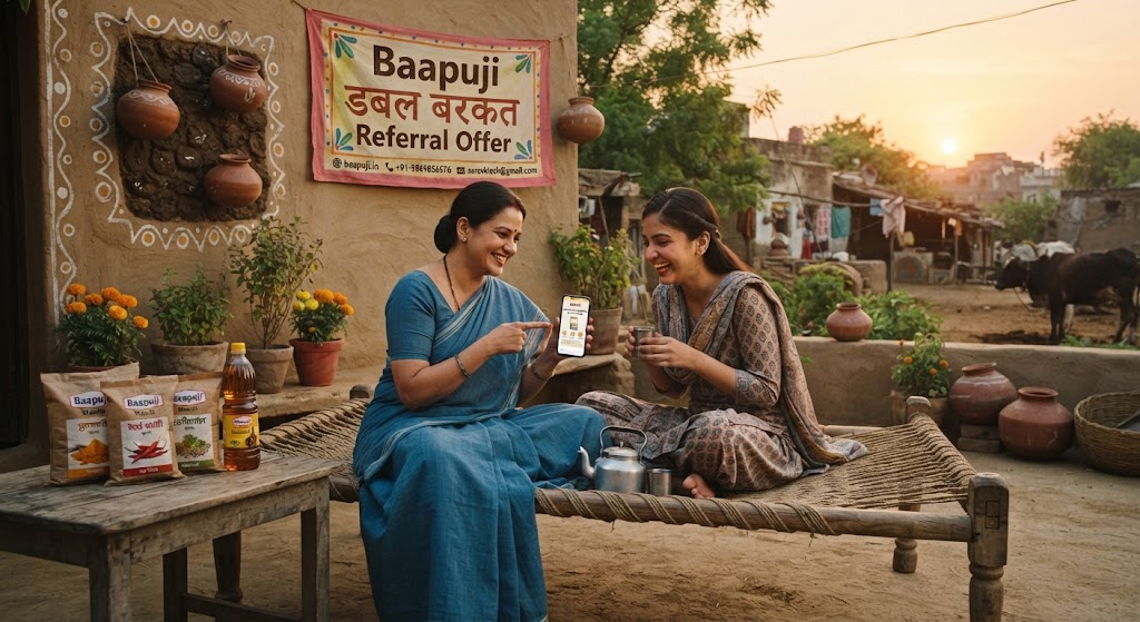 Baapuji Double Barkat Referral Offer