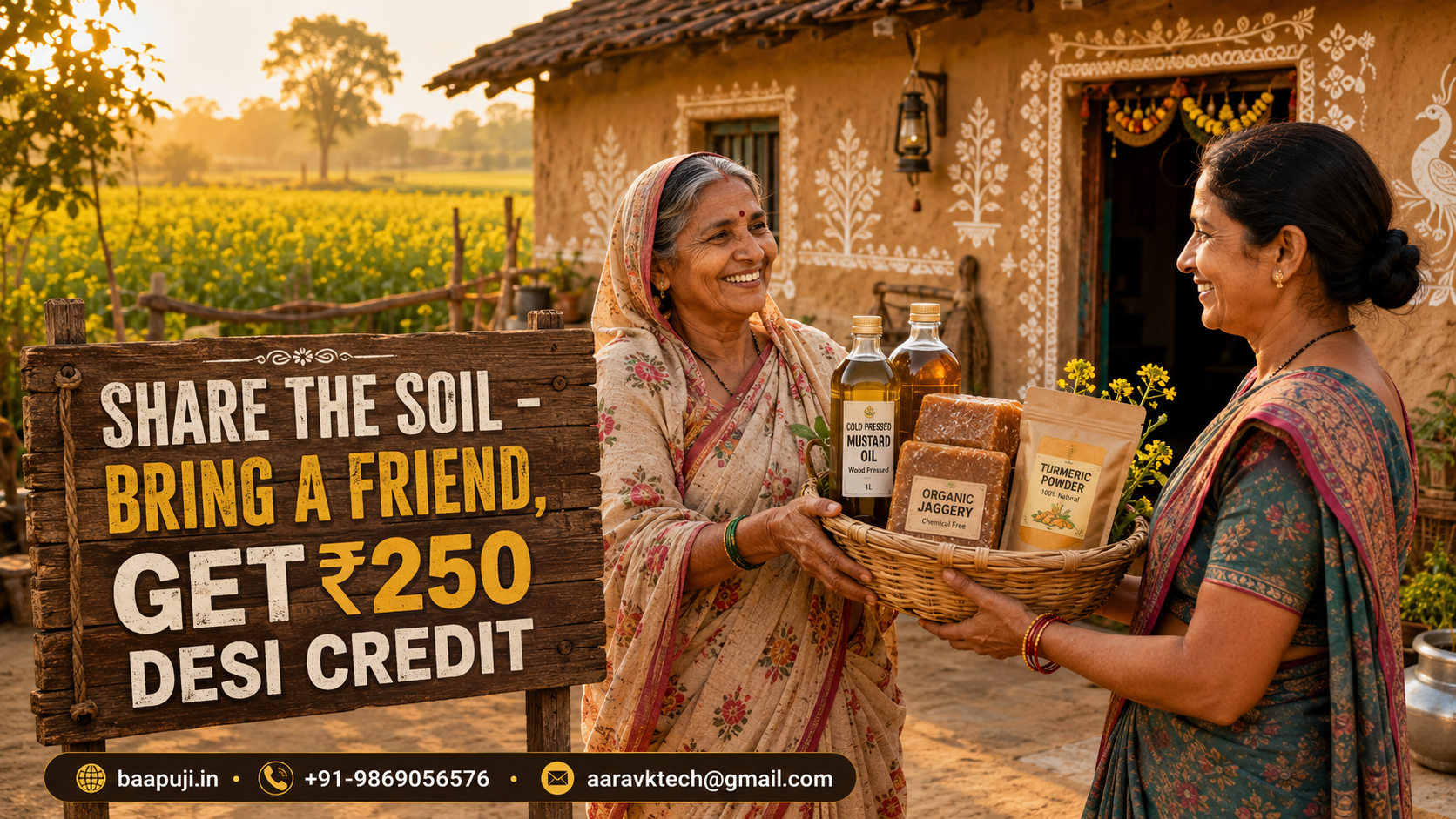baapuji rural goodwill circle referral credit scheme
