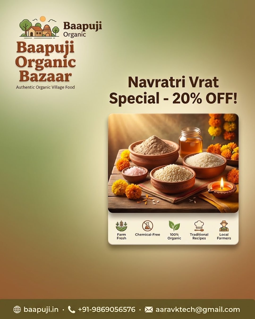 Navratri Vrat Special - Pure Fasting Foods Offer