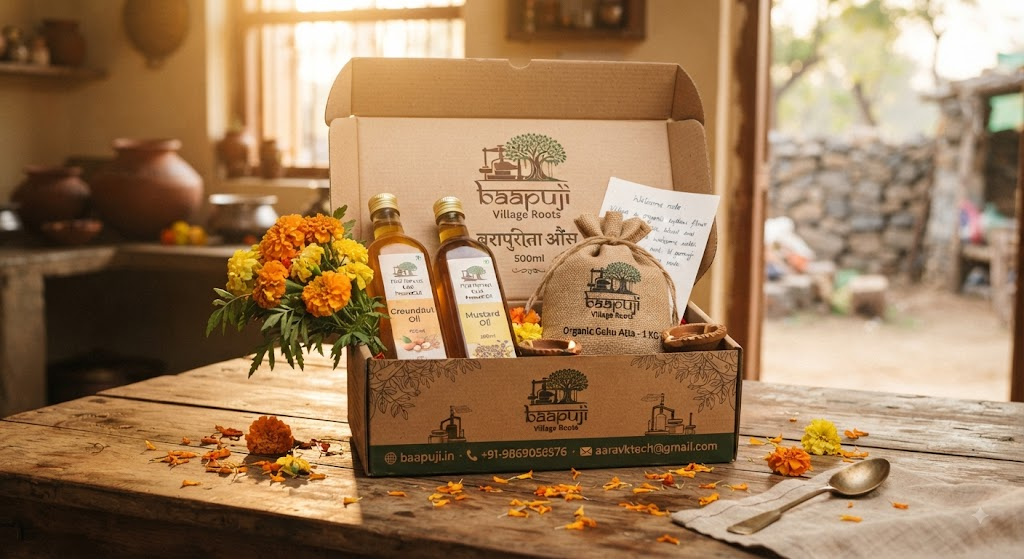 Baapuji Village Roots First Order Welcome Box