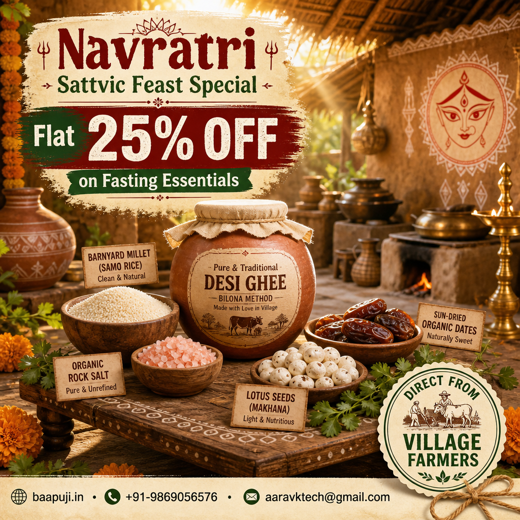 Baapuji Navratri Fasting & Sattvic Feast Special Offer