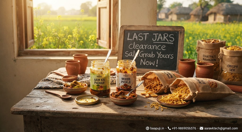 Village Snacks & Pickle Jars Last-Chance Clearance