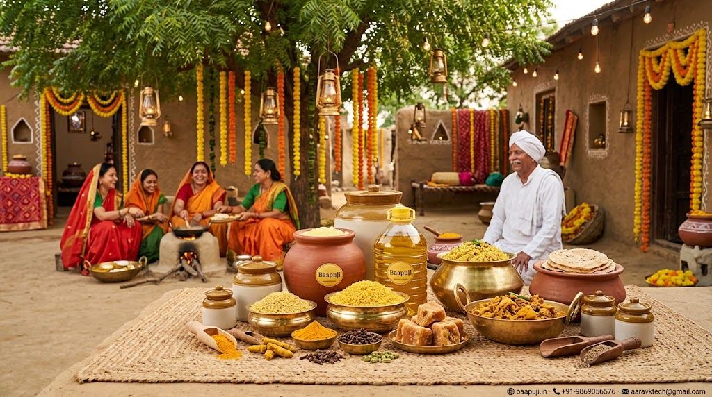 Baapuji Royal Village Wedding & Celebration Kitchen Feast Bundle