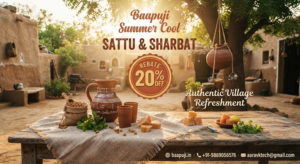 Baapuji Summer Cool Sattu & Sharbat Refreshment Rebate