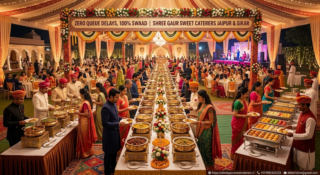 Zero Buffet Queue Bottlenecks: A Seamless Flow Success Story for a Grand Reception in Jaipur & Sikar