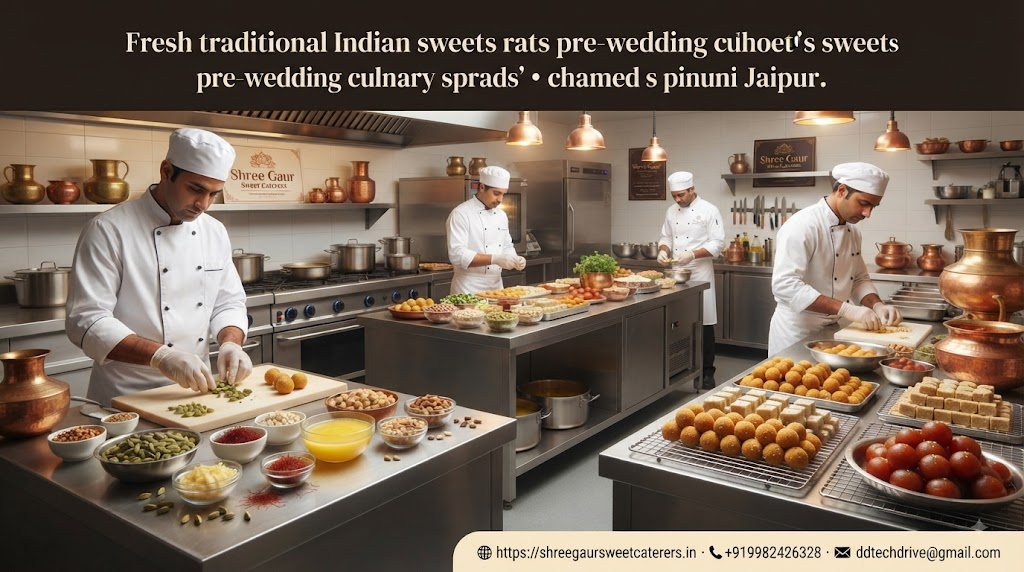 The Kitchen Blueprint: Precision, Hygiene, and Fresh Prep Behind Every Shree Gaur Sweet Caterers Event in Jaipur & Sikar