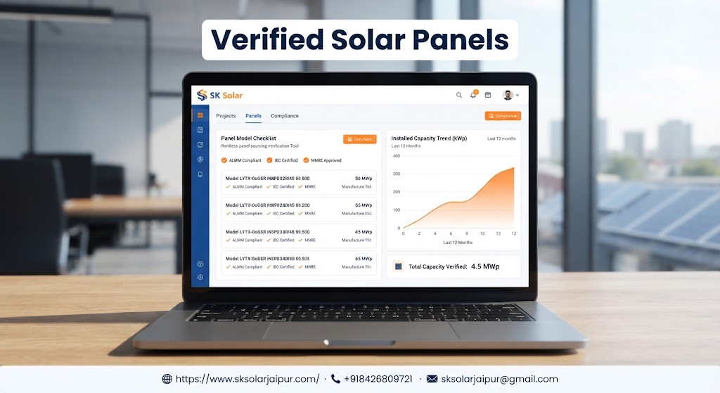 ALMM-Listed Solar Panels: The New Industry Standard Every Jaipur Buyer Should Ask About Before They Sign