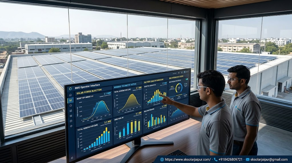 Native SCADA & Building Management System (BMS) Modbus Integration: Hooking Rooftop Solar Directly into Existing Factory & Facility Automation Loops