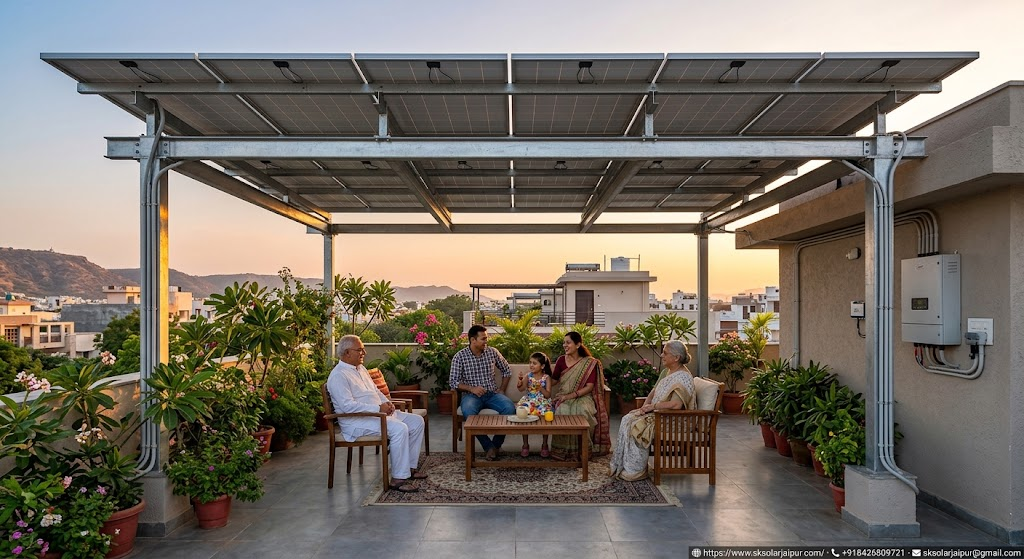 Will Rooftop Solar Panels Damage or Break My Flat Roof Usability? The Elevated Superstructure Solution Explained