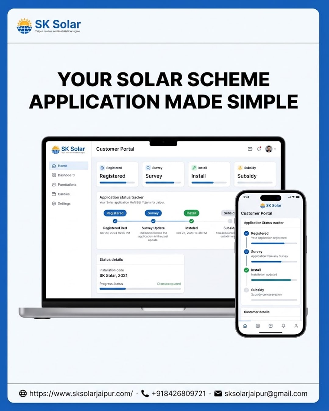 PM Surya Ghar Muft Bijli Yojana: How Jaipur Homeowners Can Apply for the National Rooftop Solar Scheme with SK Solar as Their Installation Partner