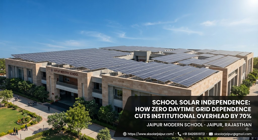 school solar independence: how zero daytime grid dependence through smart rooftop pv cuts institutional overhead by 70 percent