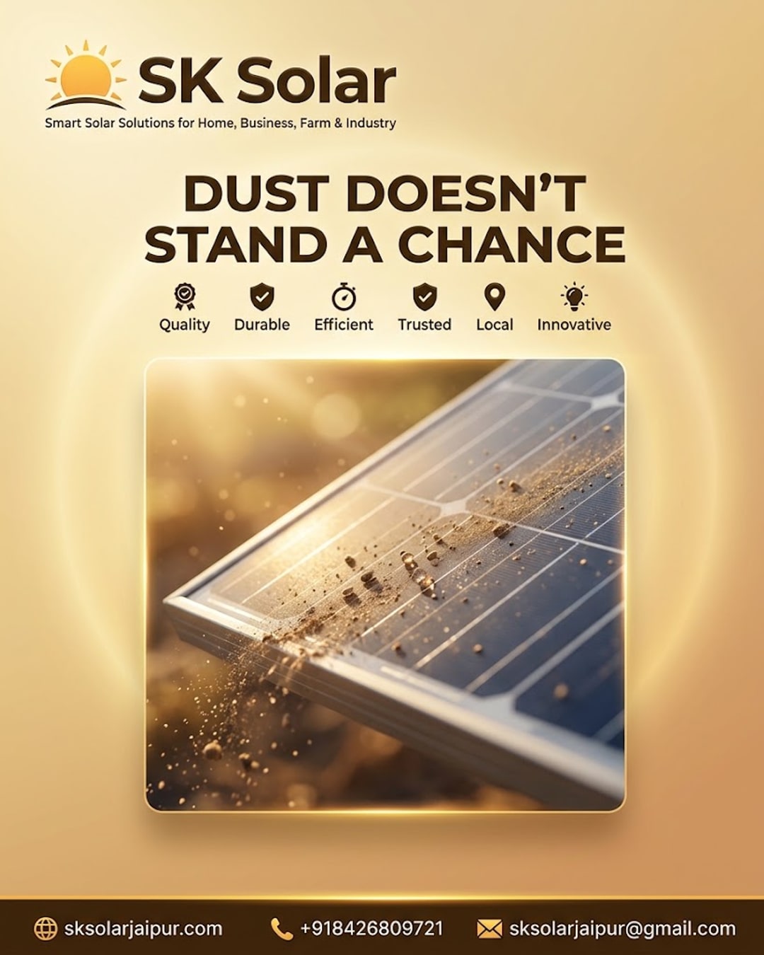 Anti-Soiling Glass Coating: The Hidden Panel Technology That Fights Jaipur's Dust Between Cleanings