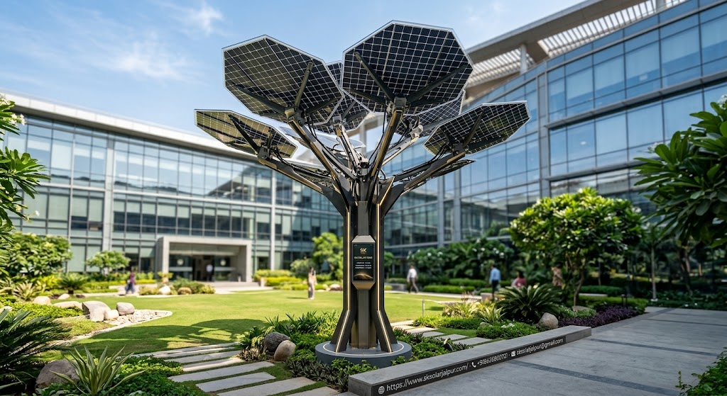 The 8.2-Centimeter Solar Tree: Generating 5 kW of Clean Power on Less Than 1 Square Metre of Ground Footprint
