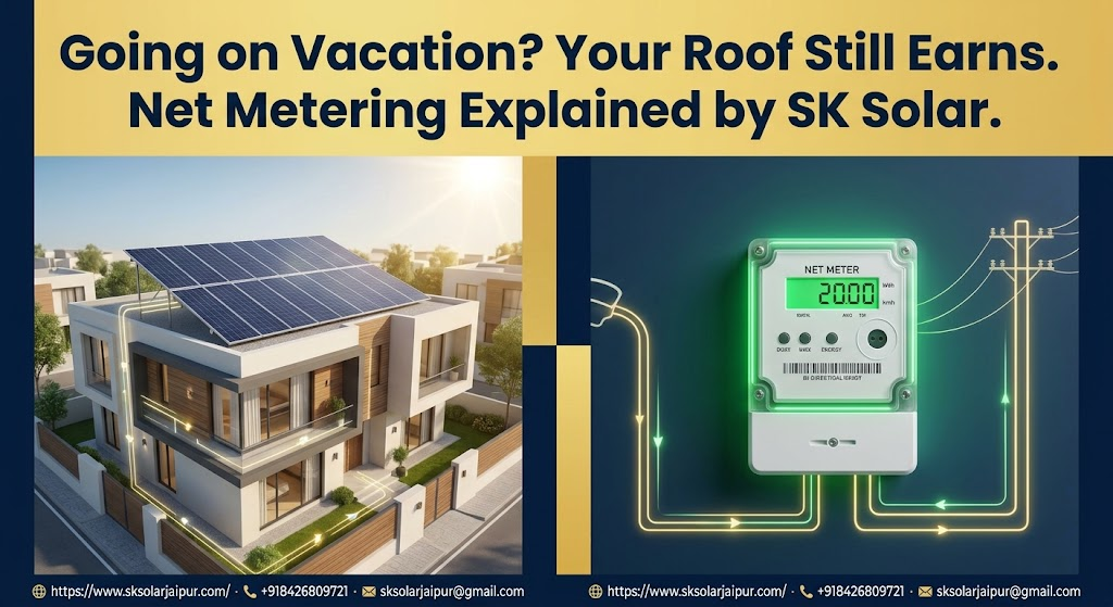 Objection Handled: What Happens to Excess Solar Power When Your Home or Business is Unoccupied? (Net Metering Explained)
