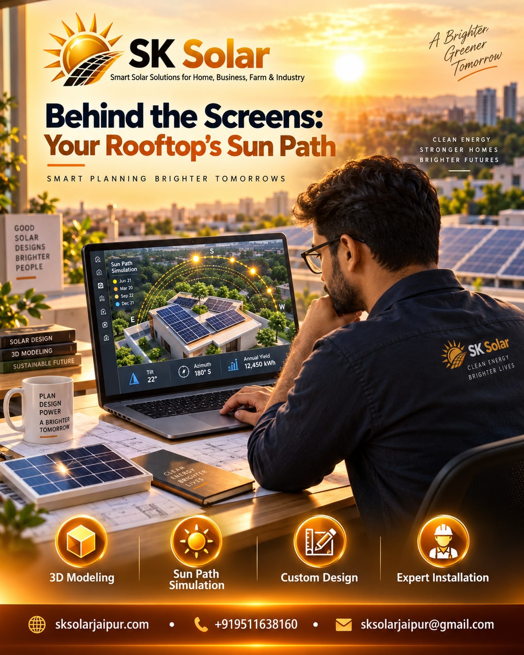 Behind the Screens: How SK Solar Simulates Your Rooftop's Sun Path Before a Single Panel Ships