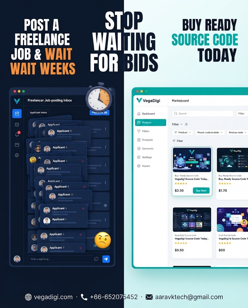 Old Way vs VegaDigi: Build Software Faster