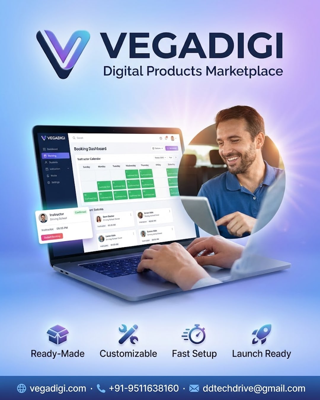 Driving School Success with VegaDigi App