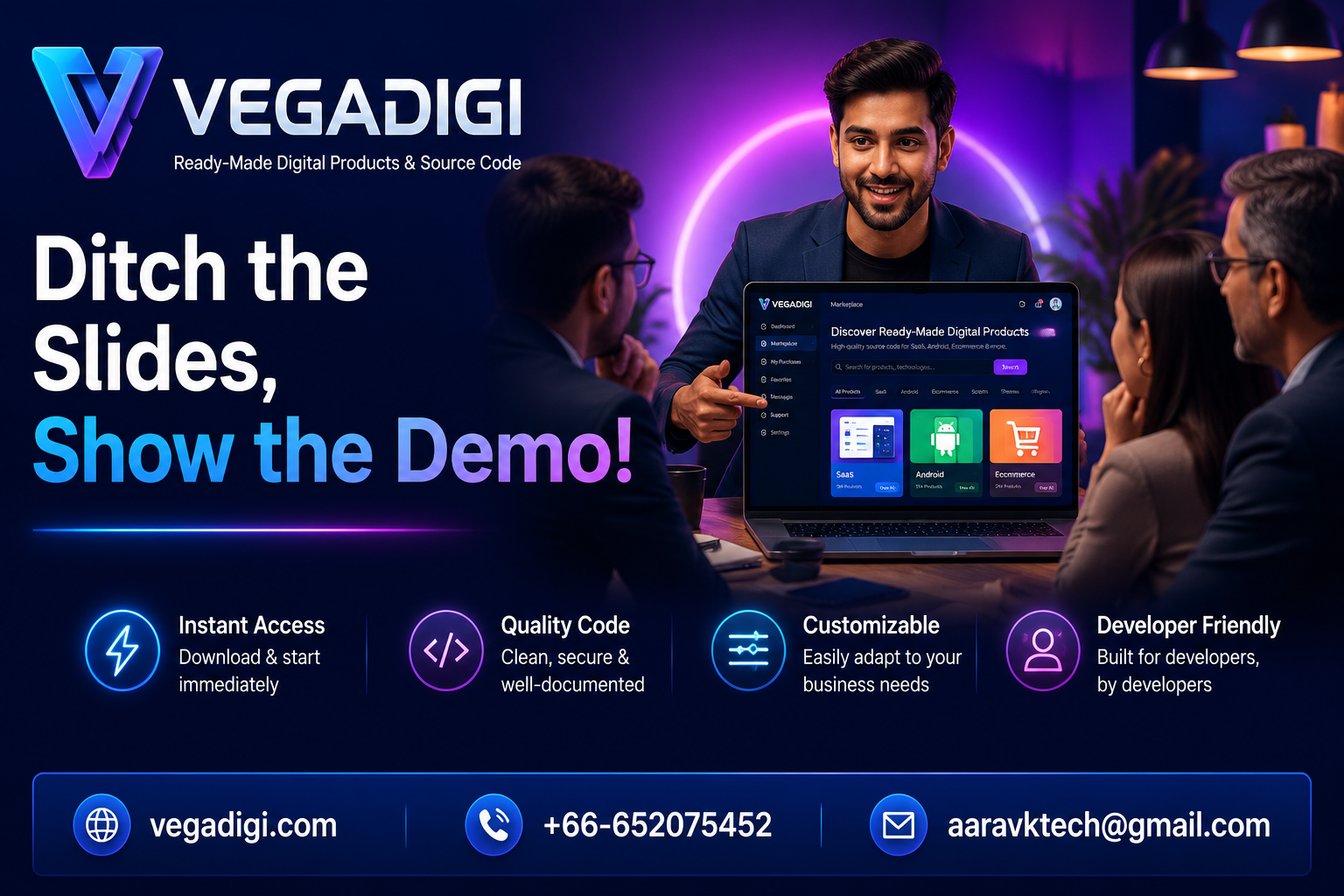 Vision 2040: Demos Over Decks for Startup Funding