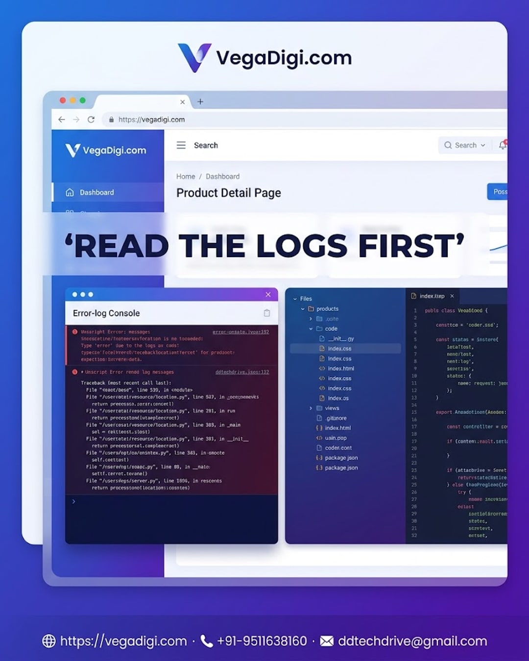 Quick Tip: Check Logs for Source Code Errors