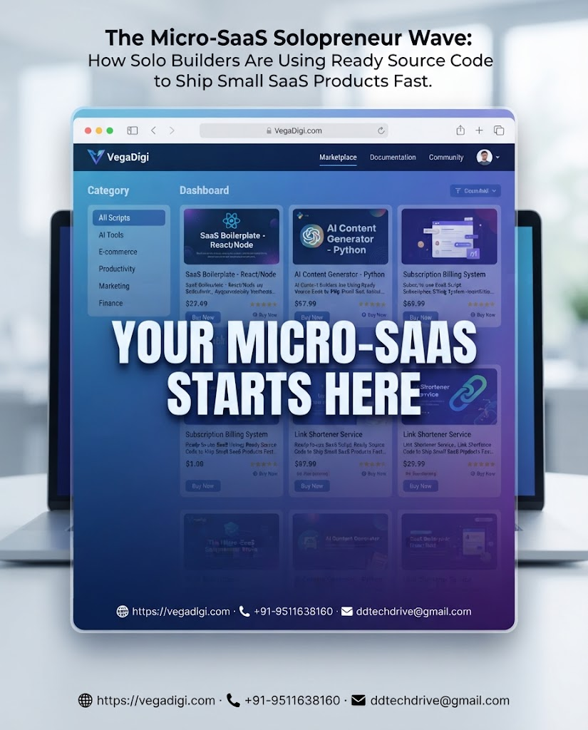 Micro-SaaS Solopreneurs: Build Fast with Source Code