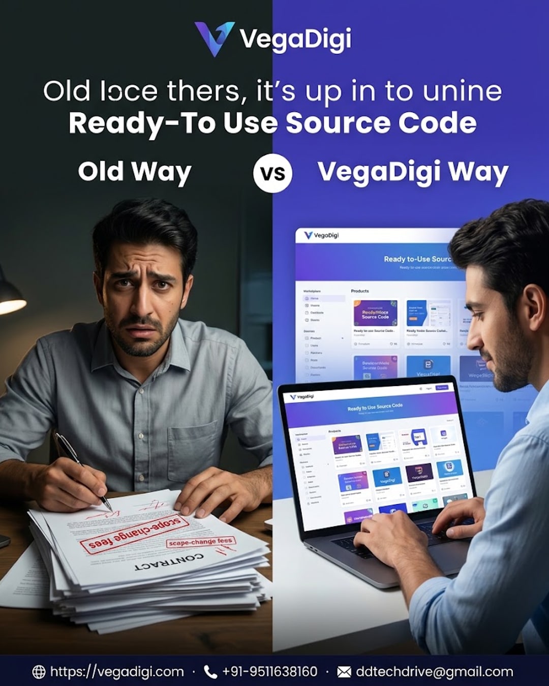 VegaDigi: Own Your Source Code, Skip Agency Contracts