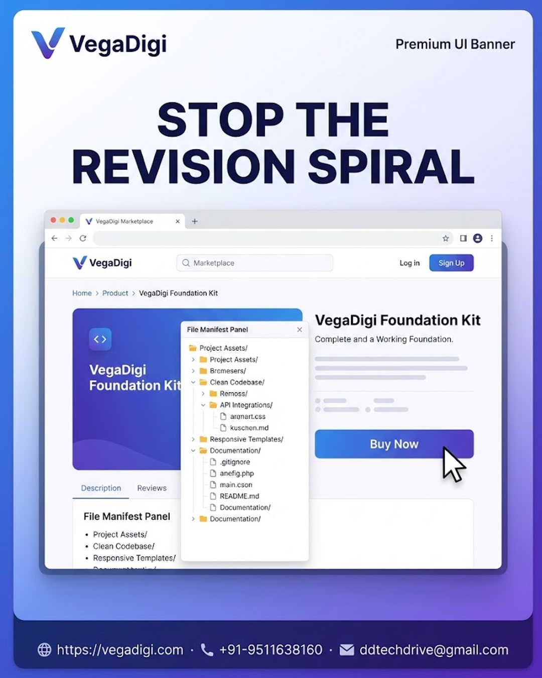 Stop Client Revisions with VegaDigi's Source Code