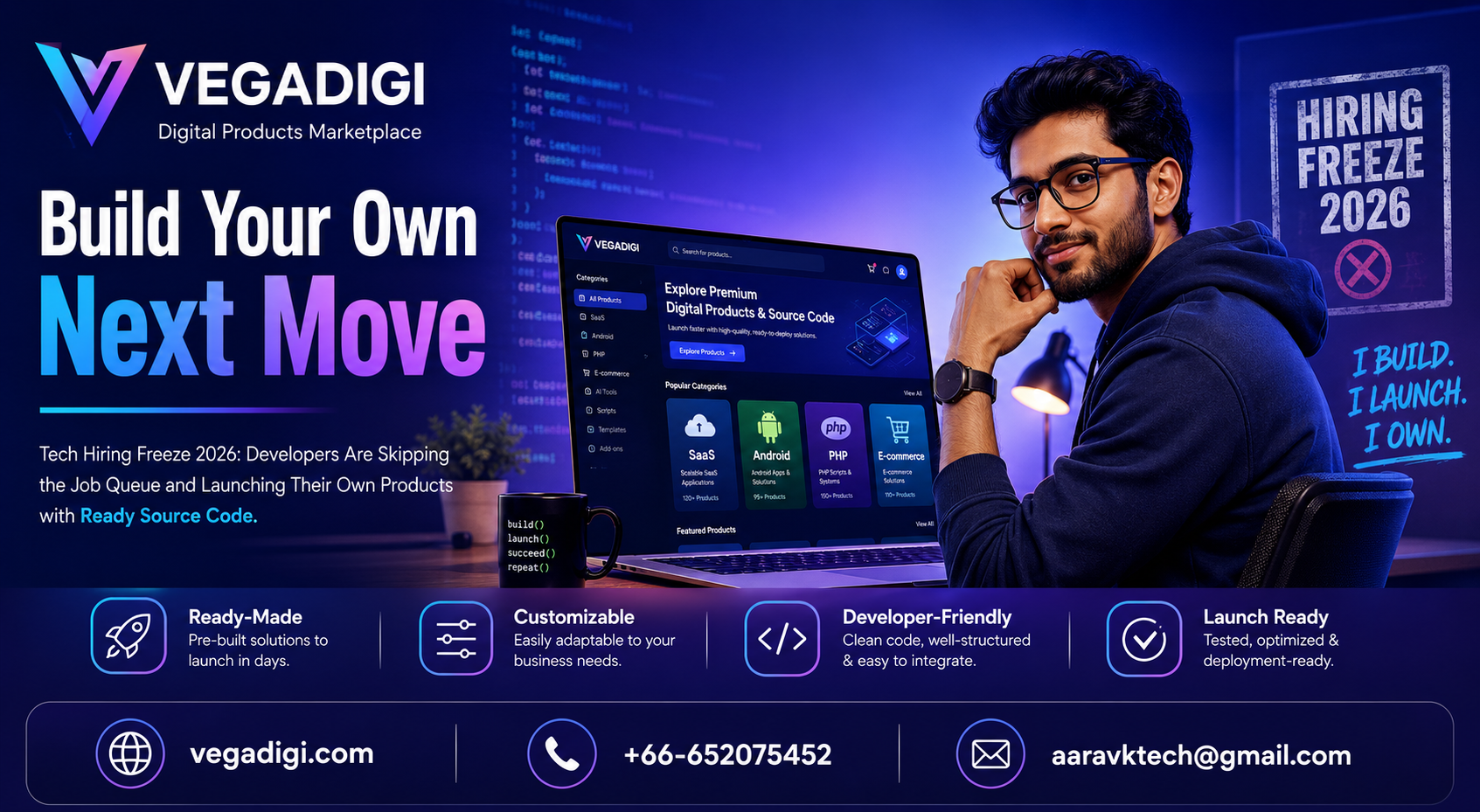Tech Hiring Freeze 2026: Developers Launch Own Products
