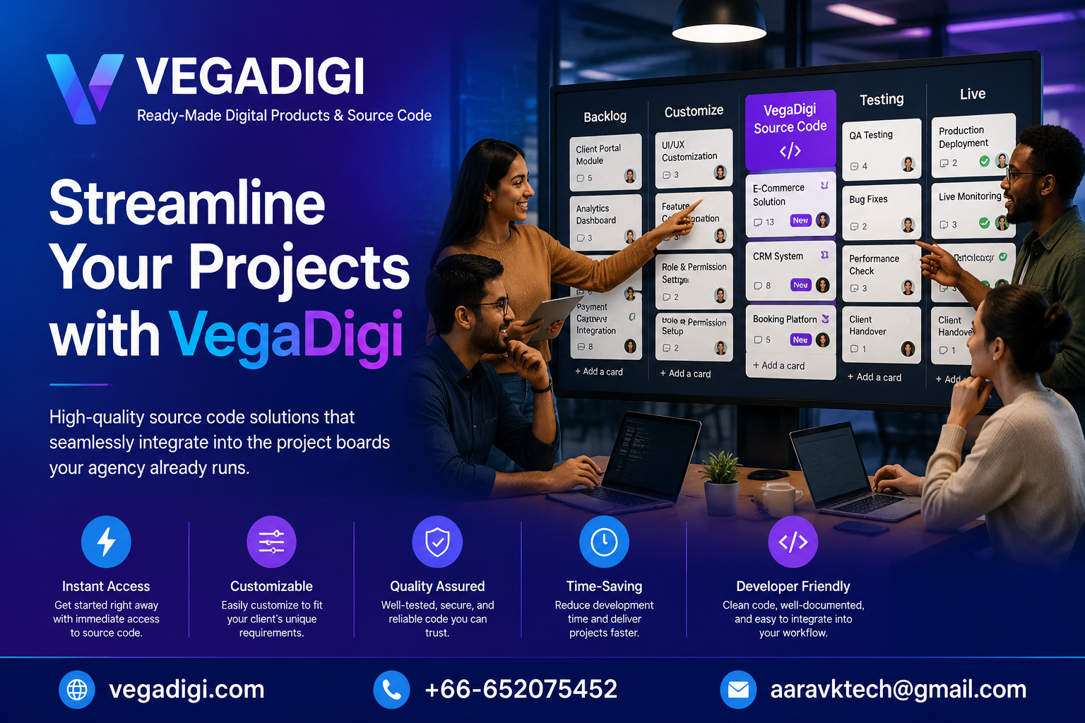 Integrate VegaDigi Source Code with Your Project Board