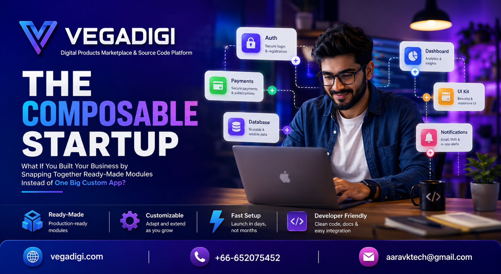 2033 Vision: The Composable Startup with VegaDigi