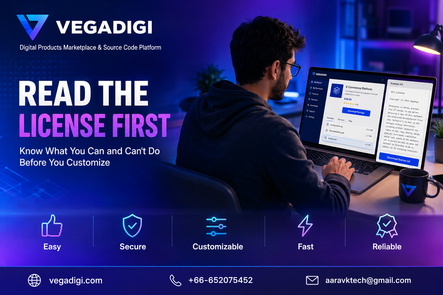Read Your License File First - VegaDigi Tips