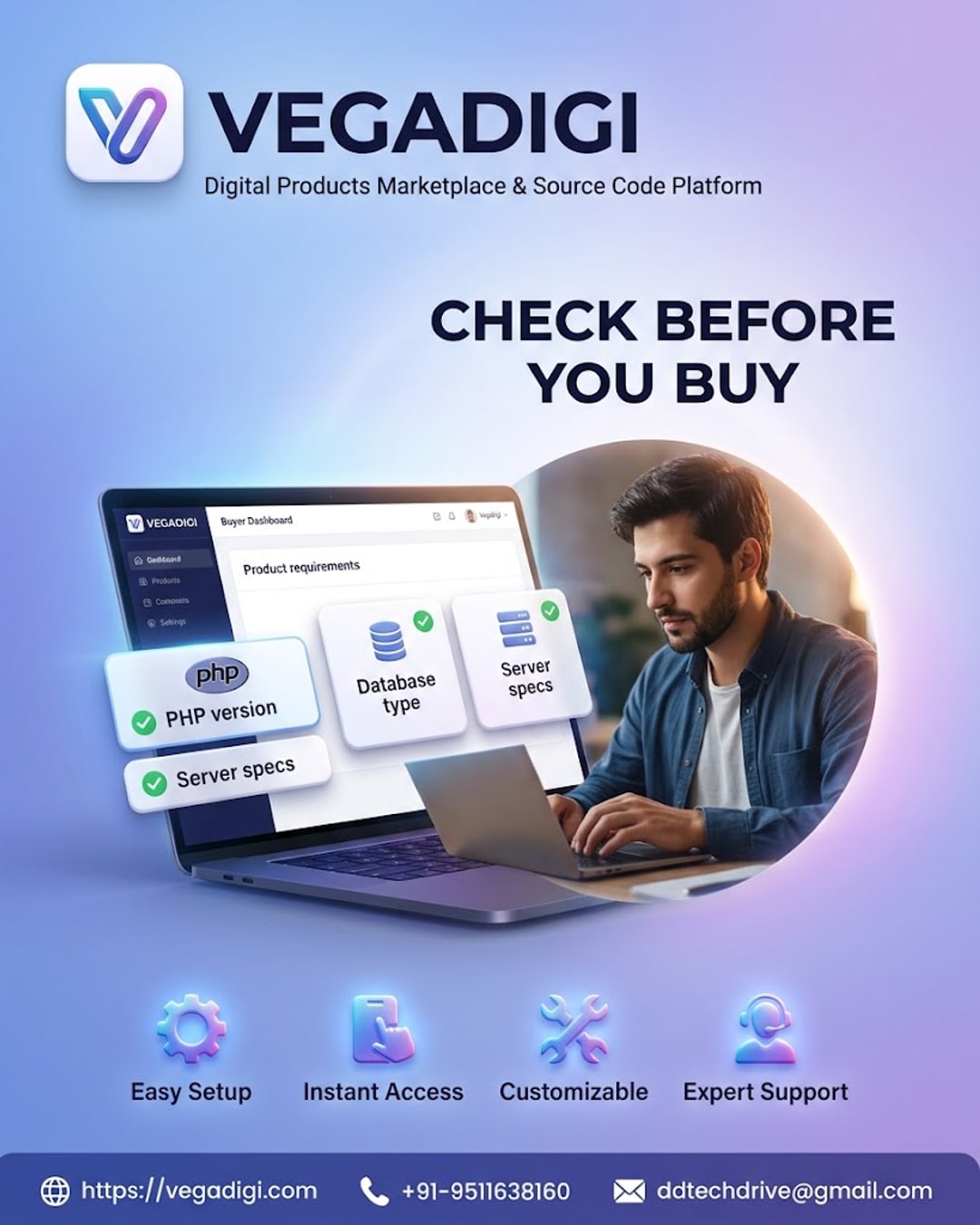 Check Hosting Requirements Before Buying Source Code