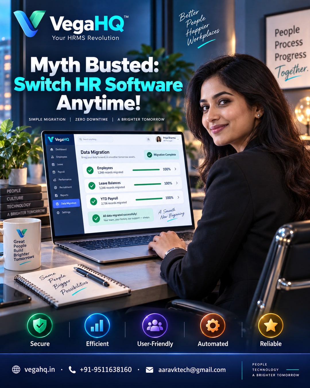 Myth busted: you don't have to wait for April to switch HR software — why a mid-year move to VegaHQ is safer than you think