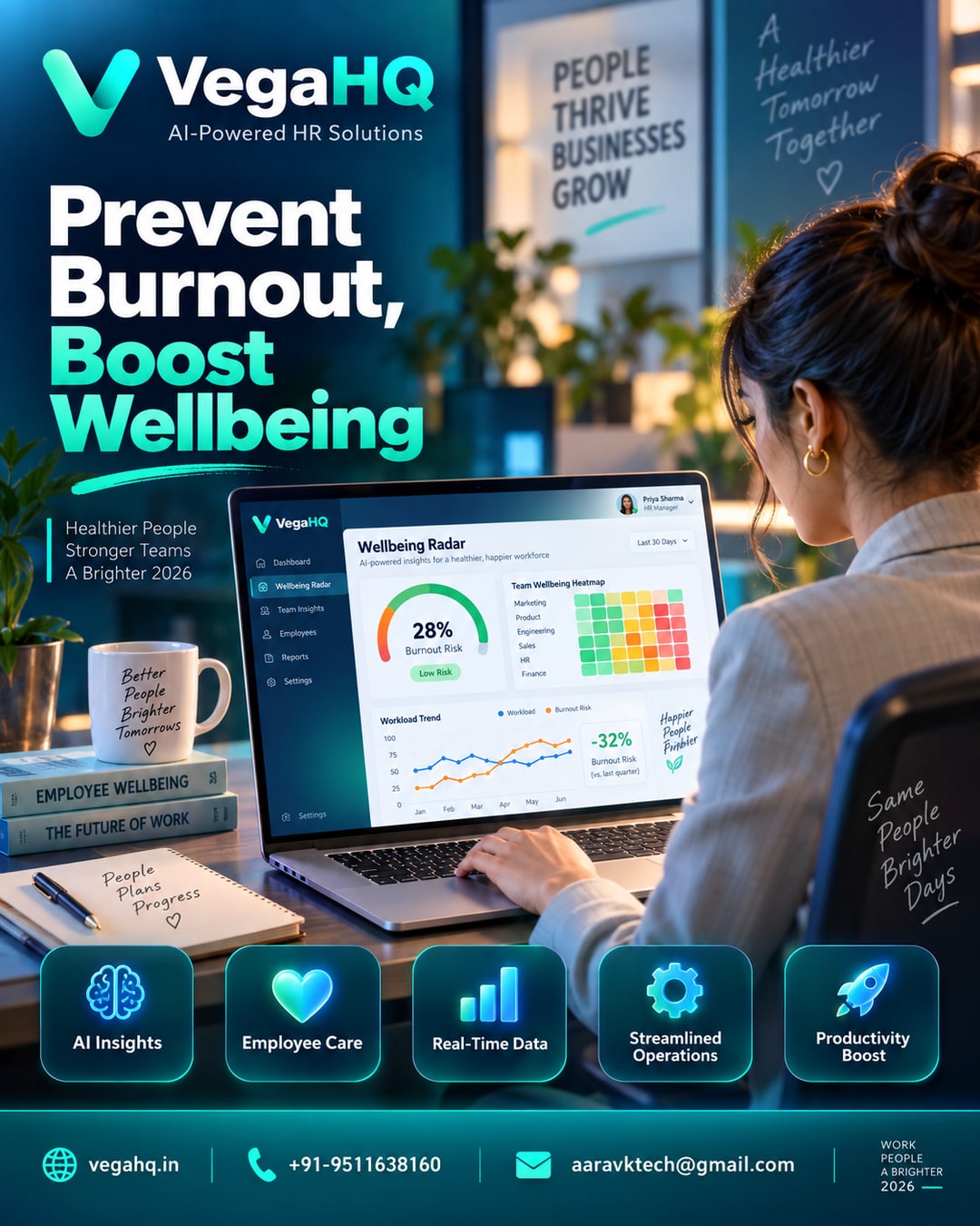 VegaHQ AI Burnout Radar: Riding 2026's Employee Wellbeing Trend in HR Tech
