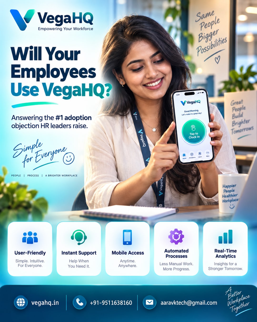 Will our non-tech-savvy employees actually use VegaHQ? Answering the #1 adoption objection HR leaders raise
