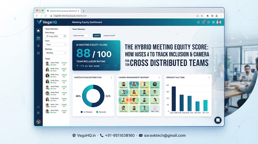 the hybrid meeting equity score: how vegahq uses ai to track inclusion and camera participation across distributed teams