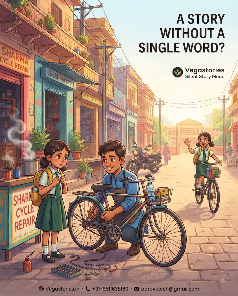 Vegastories Silent Story Mode — Cartoon Stories That Communicate Without Dialogue