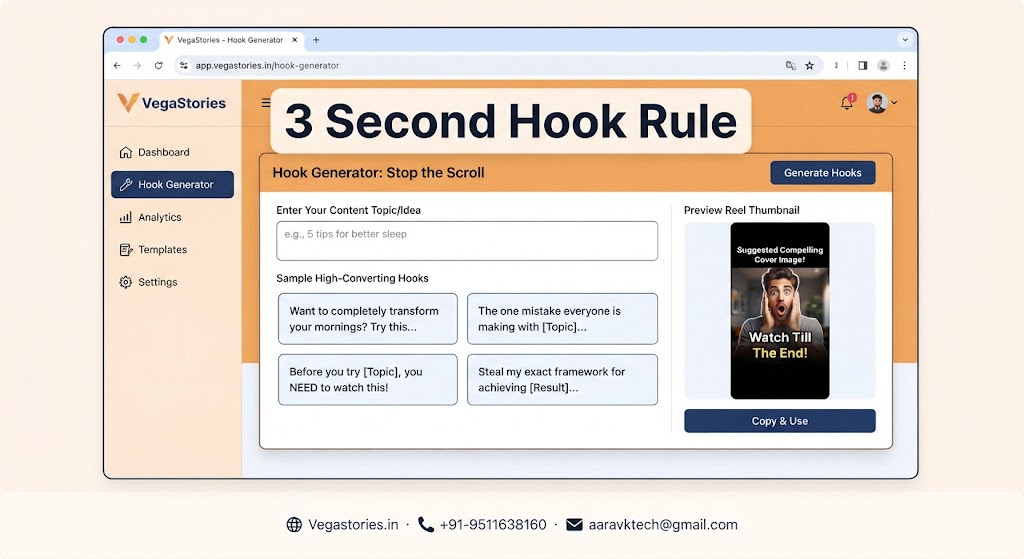 The 3-Second Scroll-Stop Rule: A quick hook-writing trick anyone can use today to stop people mid-scroll