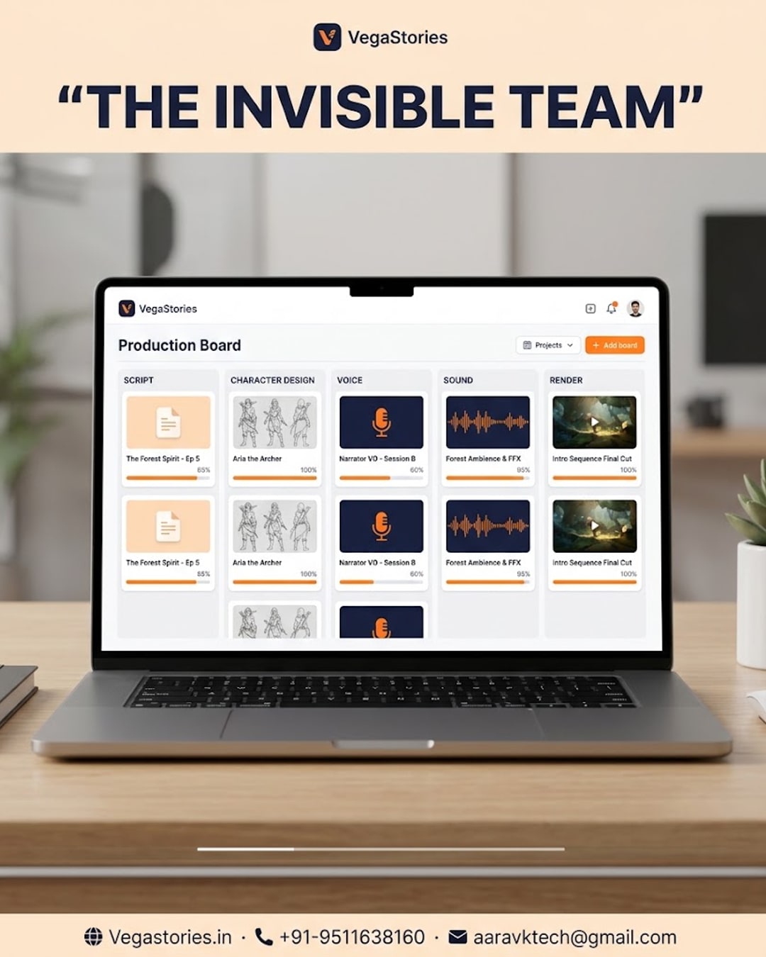 Meet the Invisible Team: The Background Artists, Sound Designers and Dialogue Writers Behind Every VegaStories Character
