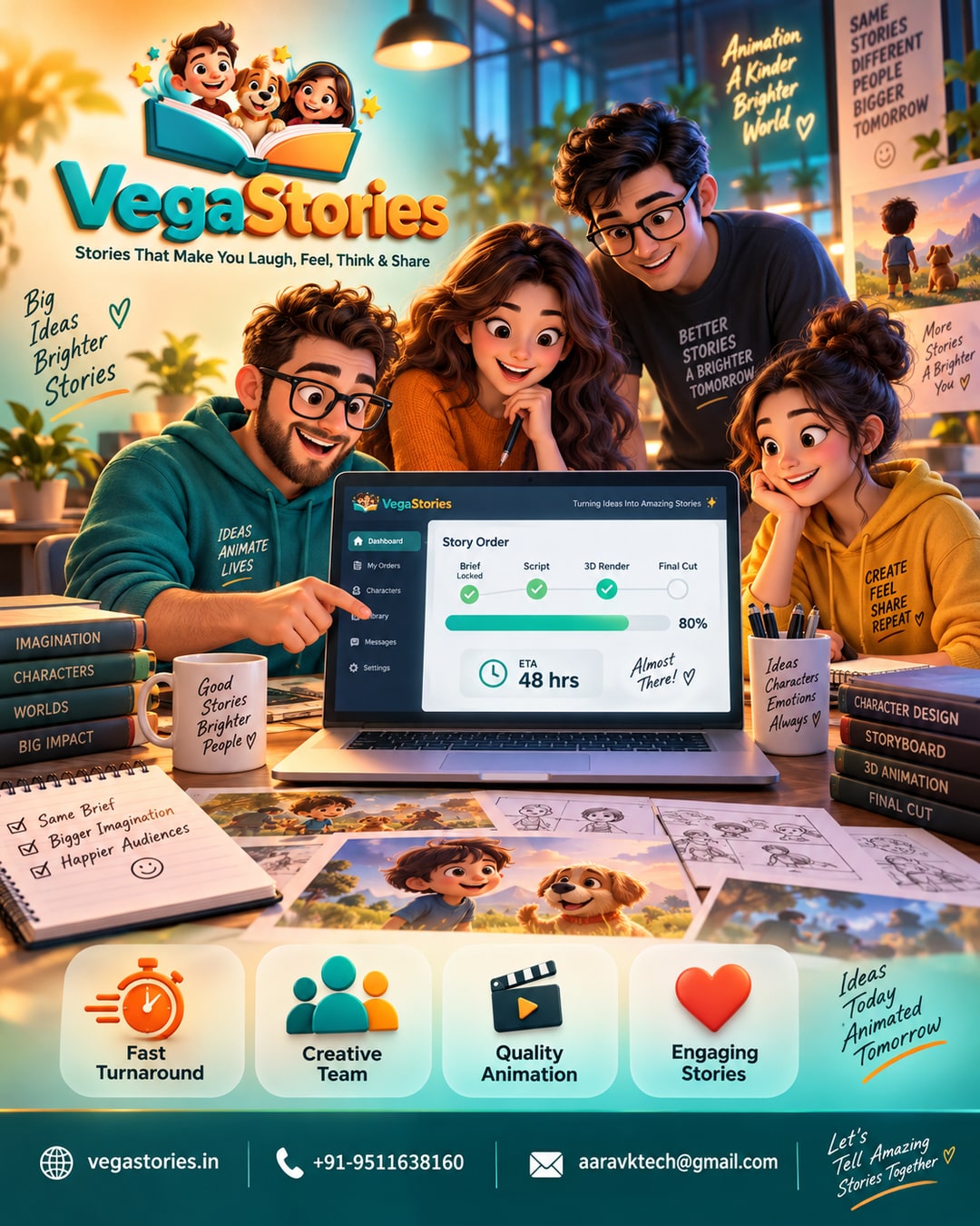 The turnaround-time FAQ: how fast can VegaStories actually deliver your first animated story?