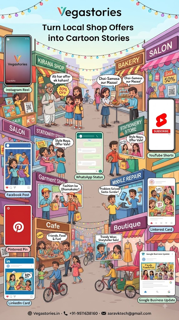 Local Shop Offer Character Reels: Turn Discounts into Relatable Bazaar Cartoon Stories