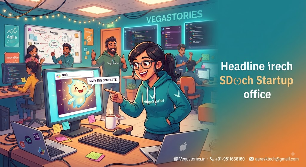 vegastories slack and workspace integration: how teams drop animated progress clips straight into their daily project channels