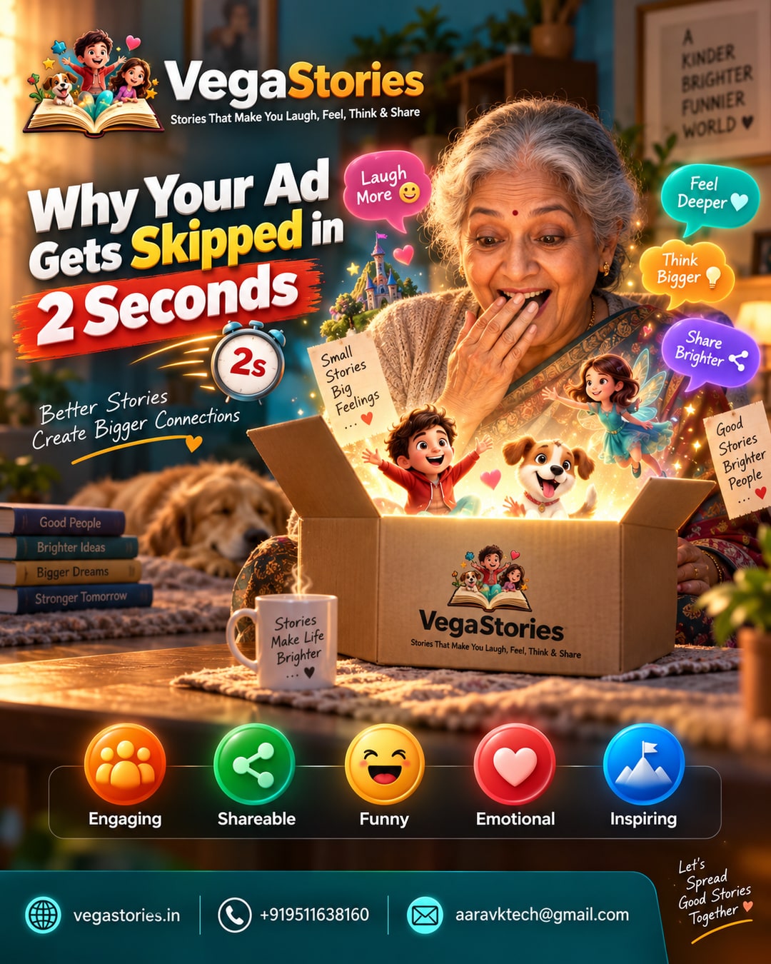 The Ad-Skip Era 2026: why viewers skip ads in under 2 seconds, and how VegaStories story format survives the skip button