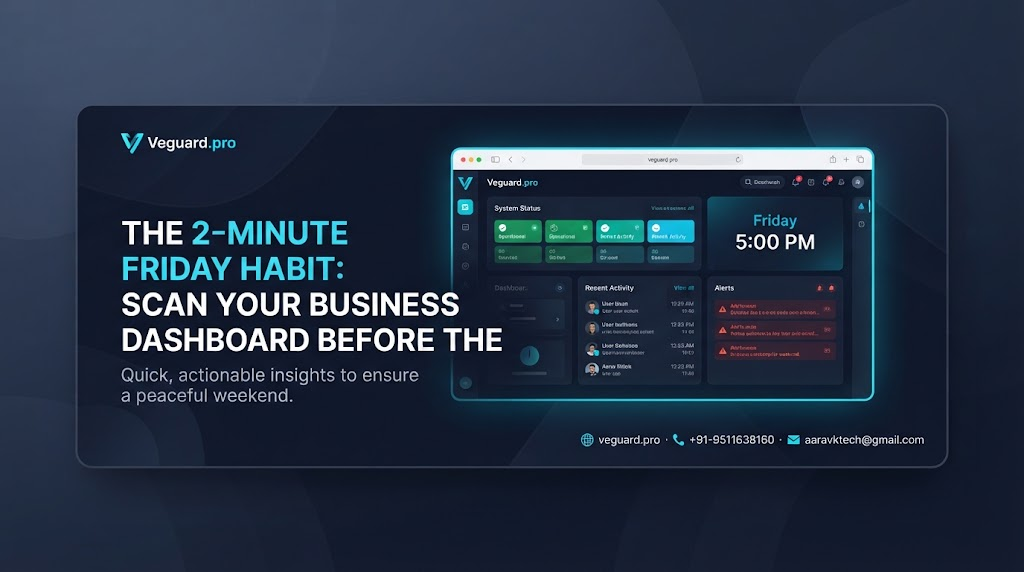 The 2-Minute Friday Habit: Scan Your Business Dashboard Before the Weekend