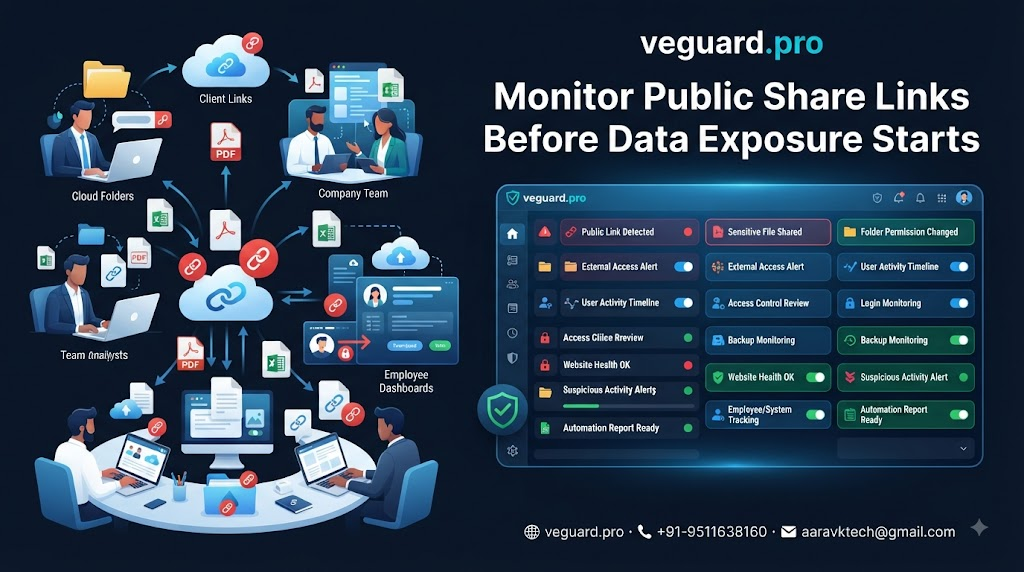 Public Share Link Watch: Detect Open File Links Before Business Data Spreads