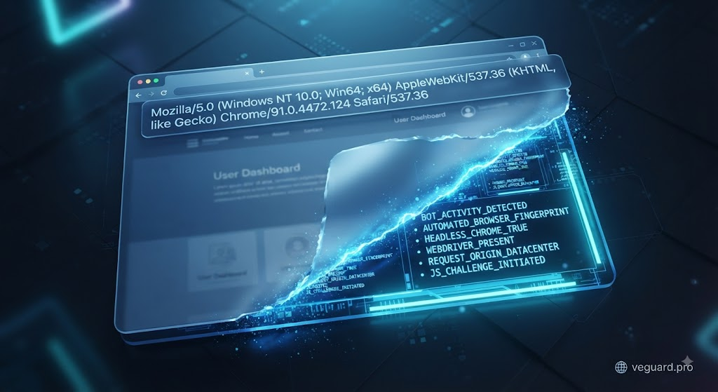 myth: changing your user agent string is enough to disguise an automated browser