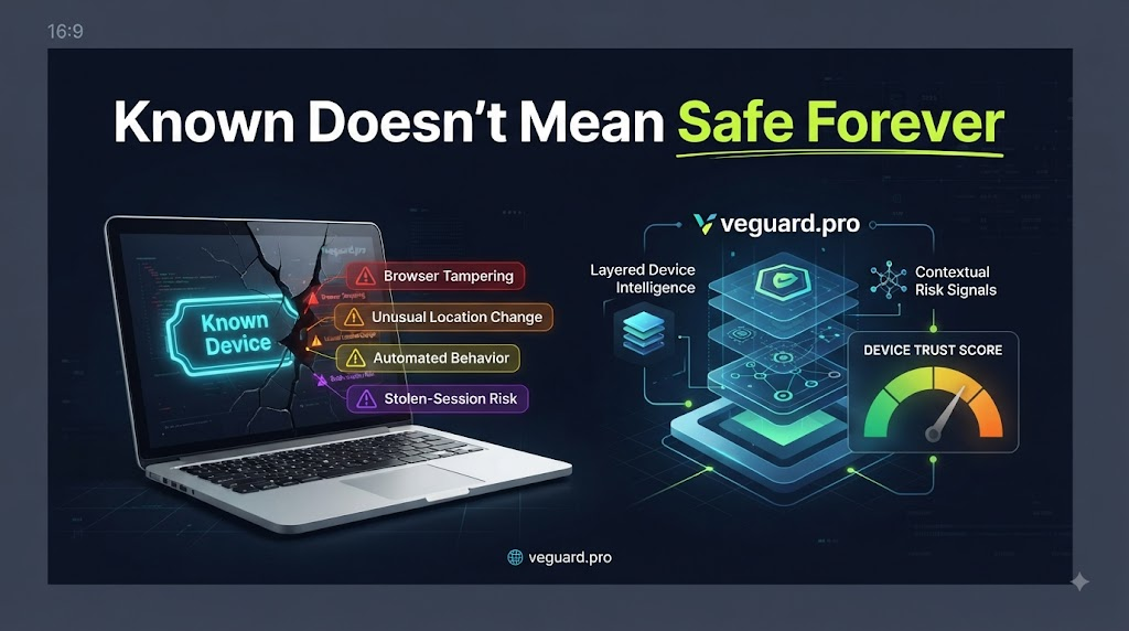 Myth: A recognized device is automatically a trusted device